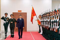 Prime Minister Le Minh Hung attends the opening of the 2026-2027 academic year at the National Defence Academy in Hanoi on September 15. (Photo: VNA)