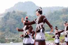 Traditional costume of the Lu ethnic group in Lai Chau province. (Photo: VNA)