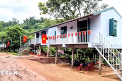 A newly-built house in Quang Tri province (Photo: VNA)