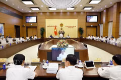 An overview of the seventh session of the National Assembly Standing Committee. (Photo: VNA)