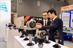 A corner of the 18th International Exhibition on Machine Tools and Metalworking Solutions for Production Upgrade (METALEX Vietnam 2025) in Ho Chi Minh City on October 1, 2025 (Photo: VNA)