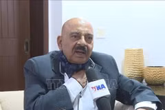 Former Indian Deputy National Security Adviser S.D. Pradhan (Photo: VNA)