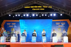 A view of a ceremony to kick off the Northern Industry and Trade Fair - Bac Ninh 2026 on September 16, 2026 (Photo: VNA)