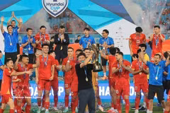 Under the guidance of head coach Kim Sang Sik, the Vietnam national football team have extended their unbeaten record to 26 matches, becoming the team with the longest unbeaten streak in Southeast Asian football. (Photo: VNA)