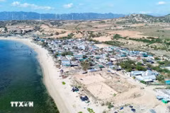 A view of Ninh Thuan nuclear power project (Photo: VNA)