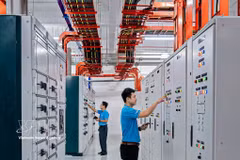 VNPT’s data centre (IDC) at Hoa Lac Hi-Tech Park, the largest of its kind in Vietnam, is equipped with state-of-the-art technologies and fully meets international technical standards. (Photo: VNA)
