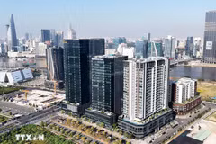 Ho Chi Minh City aims to become a competitive financial centre regionally and internationally. (Photo: VNA)