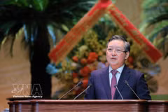Luong Quoc Doan is re-elected President of the Vietnam Farmers’ Union for the 2026–2031 tenure. (Photo: VNA)