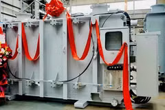 Cam Pha Electrical Equipment JSC exports its first shipment of transformers to the Philippines on October 28, 2026. (Photo: QMG)