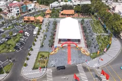 A corner of a memorial house and park honouring martyr Vo Thi Sau in Ba Ria-Vung Tau province. (Photo: VNA)