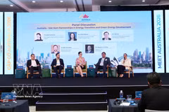A panel discussion at the Meet Australia 2026 programme on May 19 (Photo: VNA)