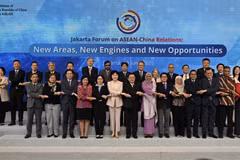 At the Jakarta Forum on ASEAN – China Relations in Indonesia on June 19 (Photo: asean.org)