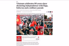 A screenshot of the article published by The Independent (Photo: VNA)