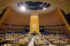 General Secretary of the Communist Party of Vietnam Central Committee and President To Lam speaks at the High-Level General Debate of the 81st United Nations General Assembly (UNGA 81) on September 22 (Photo: VNA)