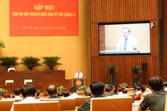 General Secretary of the Communist Party of Vietnam Central Committee and President To Lam addresses the meeting. (Photo: dangcongsan.vn)