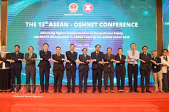 Delegates at the opening ceremony of the 13th ASEAN-OSHNET Conference in Da Nang on July 7 (Photo: VNA)