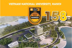 Vietnam has 25 universities listed in QS Asia University Rankings 2026