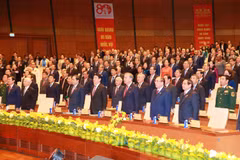 Participants in the ceremony marking the 80th anniversary of the first General Election to elect the Vietnamese NA (January 6, 1946–2026) in Hanoi on January 6, 2025 (Photo: VNA)