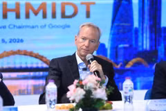 Billionaire Eric Schmidt, former Chairman and CEO of Google and former Chairman of the US National Security Commission on Artificial Intelligence (NSCAI) (Photo: NIC/VietnamPlus)