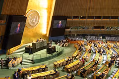 General Secretary of the Communist Party of Vietnam Central Committee and President To Lam delivers remarks at the high-level general debate of the 81st session of the United Nations General Assembly. (Photo: VNA) 