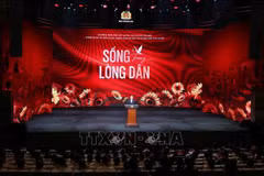 Party General Secretary To Lam speaks at the event (Photo: VNA)