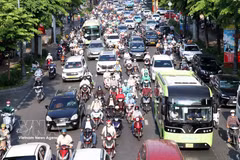 A street in Ho Chi Minh City. (Photo: VNA)