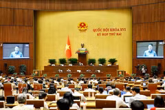 A plenary sitting of the 16th NA's second session (Photo: VNA)