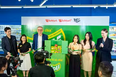 New Zealand’s Joli apple is being commercialised globally for the first time in Vietnam, initially available at selected WinMart and WinMart+ outlets. (Photo: thanhnien.vn)