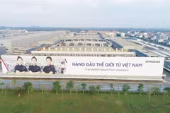 Samsung's factory in Thai Nguyen province (Photo: VNA)