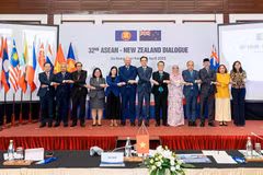 Delegates at the 32nd annual ASEAN – New Zealand dialogue. (Photo: Ministry of Foreign Affairs) 