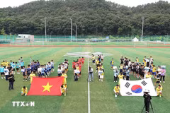At the opening ceremony (Photo: VNA)