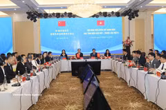 A view of the fourth conference of the procuracies of Vietnamese and Chinese border localities in the northern province of Lang Son on September 22 (Photo: VNA)