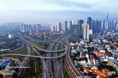 A corner of Ho Chi Minh City in early 2025 (Photo: VNA)
