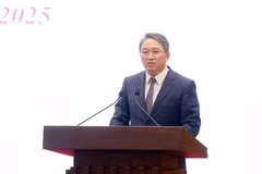 Party Central Committee member and Minister of Justice Nguyen Hai Ninh speaks at the event (Photo: VNA)