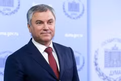 Vyacheslav Volodin is elected Chairman of the State Duma of the Federal Assembly of Russia (Photo: IRNA/VNA)