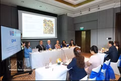 Organisers hold a press conference on the Premium Beverage Experience Vietnam 2026 on June 9. (Photo: VNA)