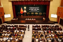 A view of the sixth thematic session of the Ho Chi Minh City People’s Council (Photo: VNA)