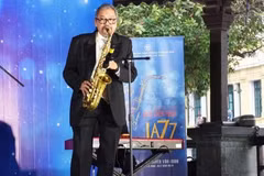 Saxophonist Quyen Van Minh is the brand ambassador of Hanoi Jazztival 2026. (Photo courtesy of the artist)