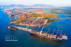Gemalink International Port in Ho Chi Minh City is one of the strategic seaports for industry, trade and global integration. (Photo: VNA)