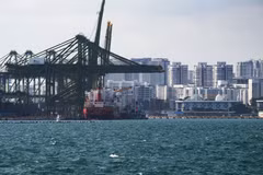 A corner of Singapore (Photo: Xinhua/VNA)
