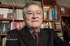 Mexican journalist Pedro Estrada Vega (Photo published by VNA)