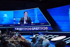 Vietnamese Permanent Deputy Prime Minister Pham Gia Tuc speaks at the 29th St Petersburg International Economic Forum (SPIEF) in Russia on June 4, 2026. (Photo: VNA)