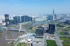 Ho Chi Minh City - the leading economic, cultural, and tourism centre of the country. (Photo: VNA)