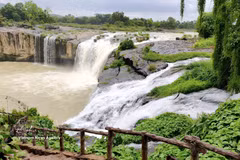Dray Sap Waterfall lies within the UNESCO Dak Nong Global Geopark in Nam Da commune, Lam Dong province. (Photo: VNA)