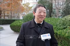 Professor Zhu Chenming, Honorary Director of the South Asia–Southeast Asia Research Institute under the Yunnan Academy of Social Sciences. (Photo: VNA)