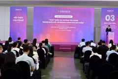 A seminar on developing the domestic cosmetics market was held on June 19 at the Vietnam Exposition Centre (VEC) in Dong Anh, Hanoi, as part of Beauty Summit 2026 (Photo dms.gov.vn)