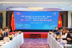 At the 17th Vietnam – China customs cooperation conference on anti-smuggling in HCM City from August 12-14 (Photo: VNA)