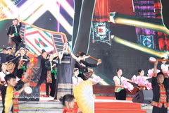 A performance staged at the opening ceremony of the Sa Pa Summer Festival 2026 in Lao Cai province on April 29, 2026. (Photo: VNA)