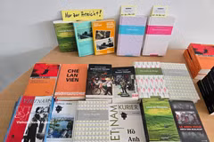 Vietnam-related works in German translation on display (Photo: VNA)