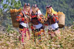 Community-based tourism has helped improve the life quality of ethnic minorities in Ha Giang province. (Photo: baodautu.vn)